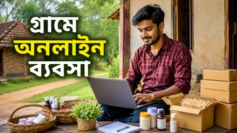 গ্রামে অনলাইন ব্যবসা