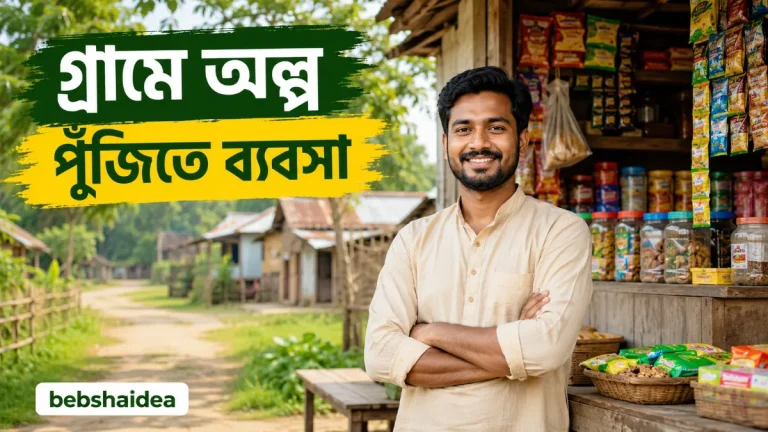 গ্রামে অল্প পুঁজিতে ব্যবসা